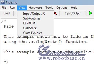 Simulator for Arduino 視圖項目下內(nèi)容