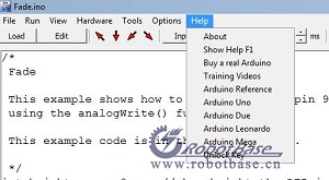 Simulator for Arduino 幫助項目下的內(nèi)容