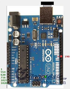 Simulator for Arduino 可以在界面上顯示多種Arduino控制器