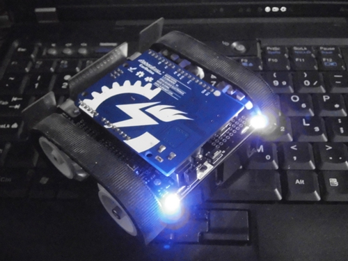 Zumo for Arduino 電源指示燈亮起