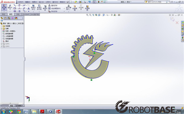 使用SolidWorks繪制草圖