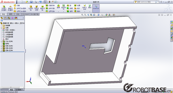 SolidWorks繪制骷髏頭底座