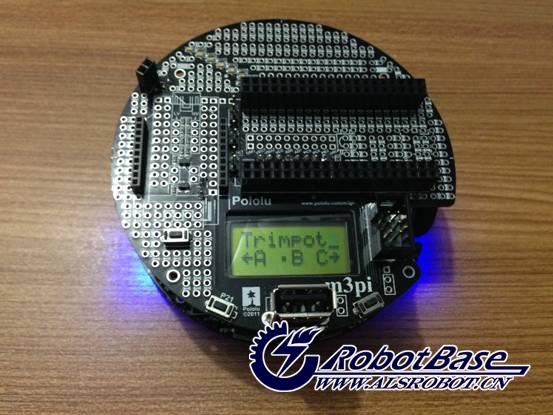 m3pi Robot進(jìn)入Trimpot界面