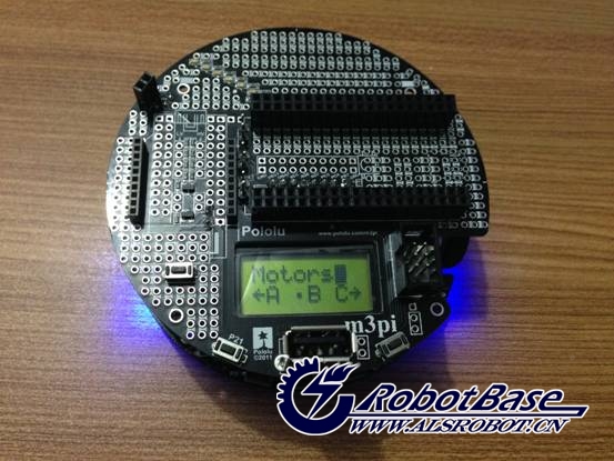 m3pi Robot進(jìn)入Motors界面